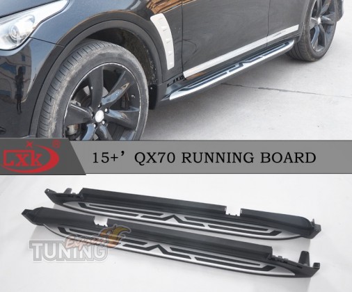 Пороги Infiniti QX70 оригинальный комплект