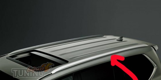 Рейлинги на крышу Lexus LX570