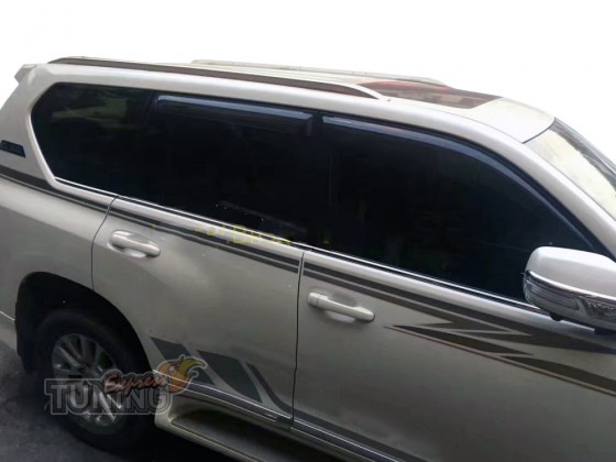 Рейлинги на крышу Lexus GX460 оригинал