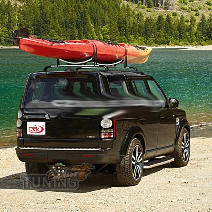 Оригинальные поперечные дуги на Land Rover Discovery 4 фото