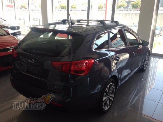 Поперечные дуги на kIa Ceed 2 фото
