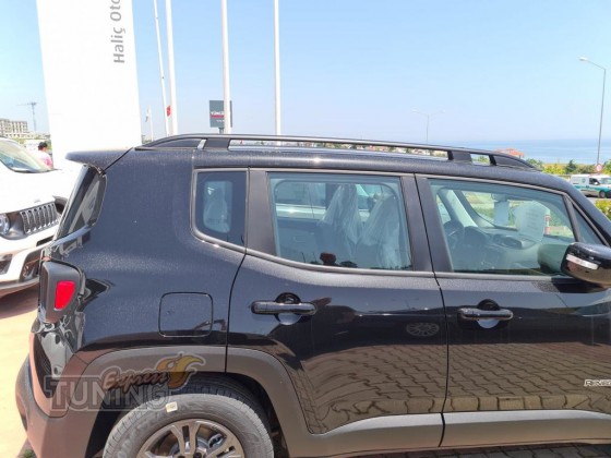 Продольные рейлинги Jeep Renegade фото