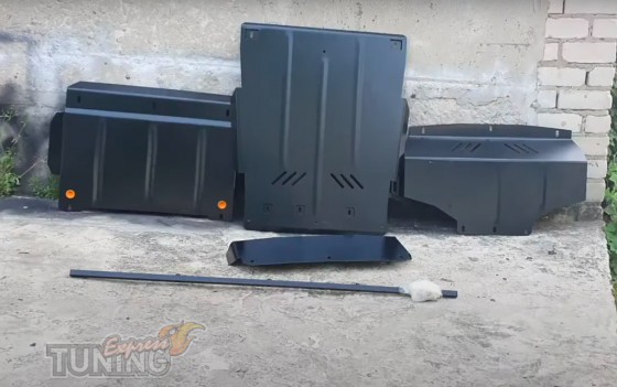 защита картера Kia Mohave