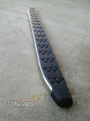 Пороги Land Rover Discovery 2 стиль BlackLine
