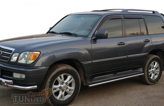 Пороги трубами Lexus LX470 оригинал