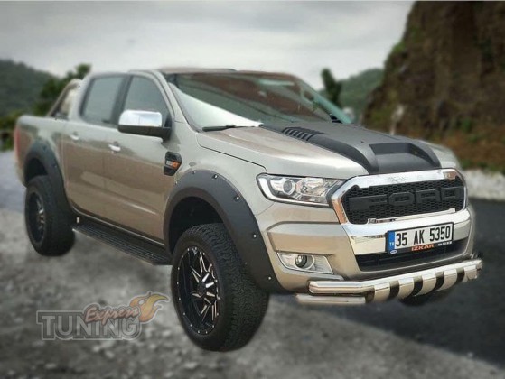 Защита переднего бампера Ford Ranger T6 оригинал фото