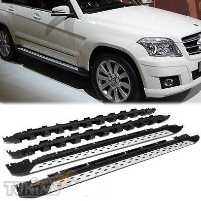 Оригинальные пороги Mercedes GLK-class X204
