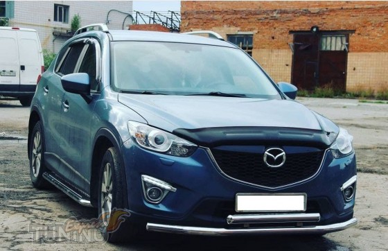 Защита бампера Mazda Cx-5 1 оригинал нержавейка