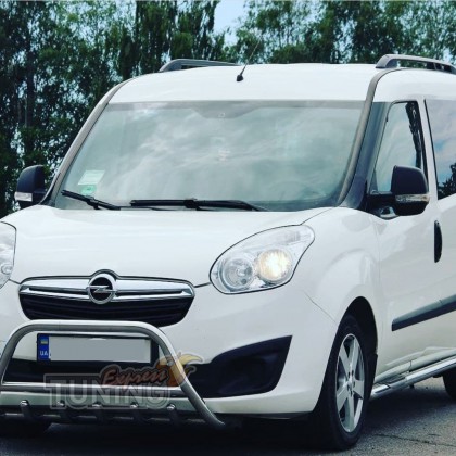 Защита переднего бампера Opel Combo D фото