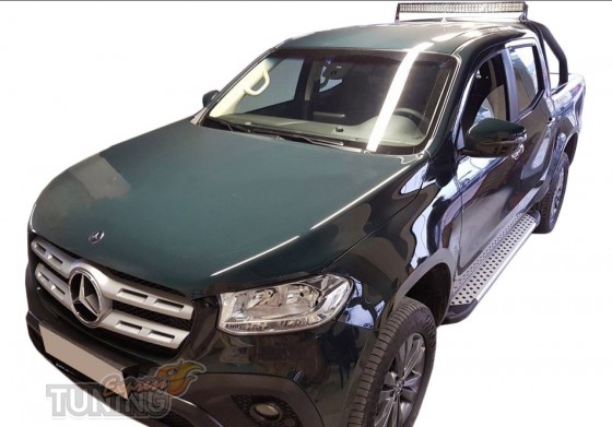 Подножки на Mercedes X-class W470 оригинал Allmond