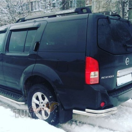 Защитные углы бампера NIssan Pathfinder R51