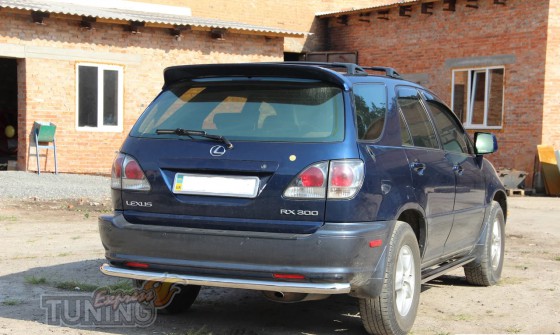 Защита заднего бампера Lexus RX 1 оригинал фото
