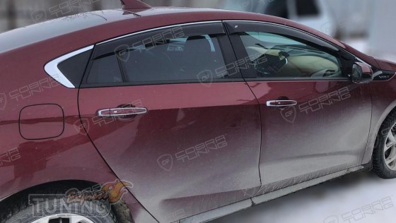 Дефлекторы окон для Chevrolet Volt 2 поколения фото