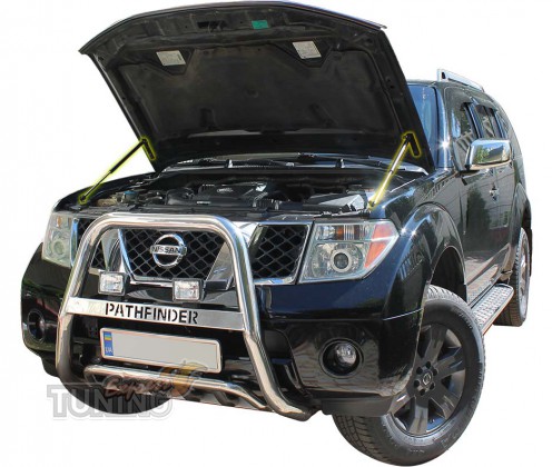 Газовый упор капота Nissan Pathfinder R51 фото