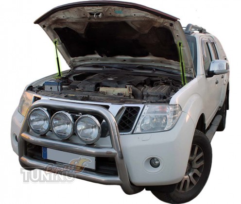 Газовый упор капота для Nissan Navara D40 оригинал