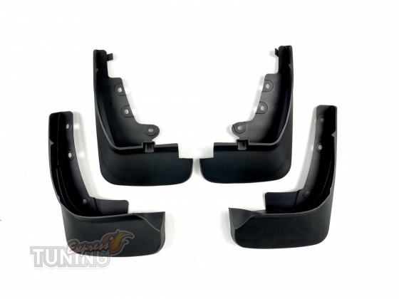 Фирменные брызговики на Ford Edge 2 рестайл фото