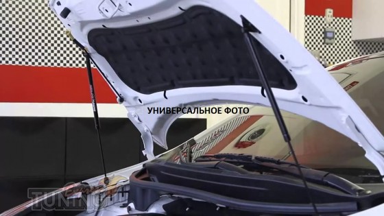Газовый упор капота Fiat 500 амортизатор 