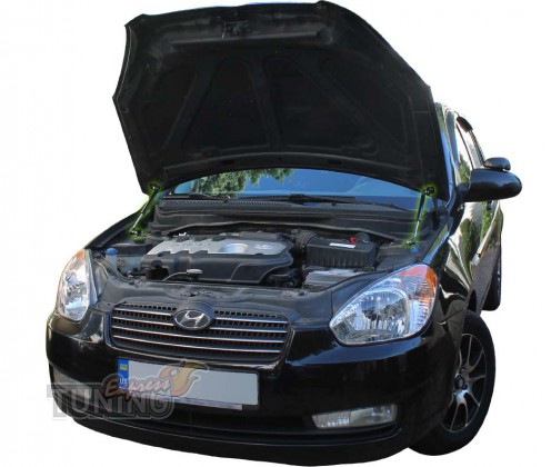 газовый упор капота Hyundai Accent 3 