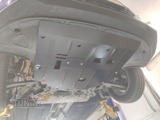 Защита картера двигателя Hyundai Elantra 7 2020+ увеличенная под
