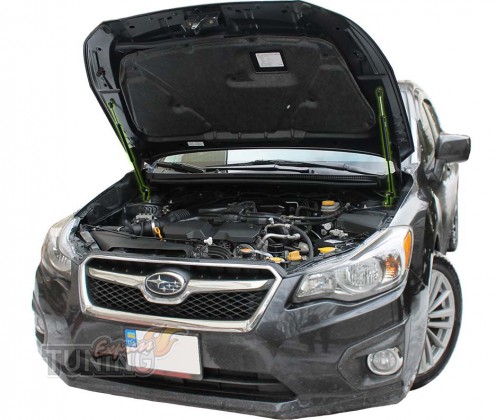 Газовые упоры капота Subaru Impreza 4 photo