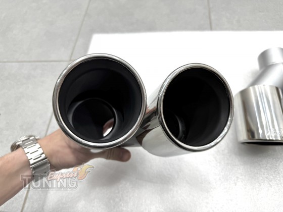 Оригинальные насадки на трубы Бмв 5 F10 дизайн  M5