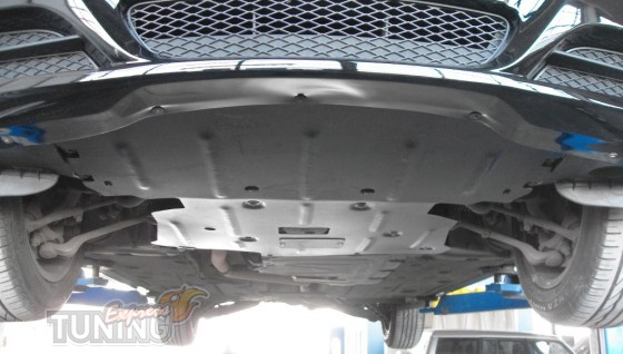 Защита мотора BMW 3 E90 (защита двигателя БМВ 3 Е90)