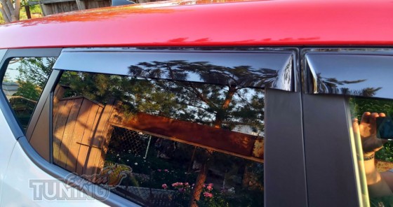 Ветровики на окна Kia Soul 3 дефлекторы 
