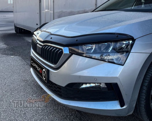 Дуфлектор капота Skoda Scala 2018+ eurocap