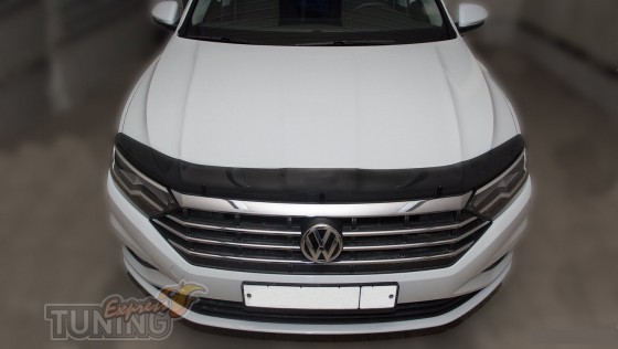 Дефлектор капота Volkswagen Jetta 7 мухобойка на капот