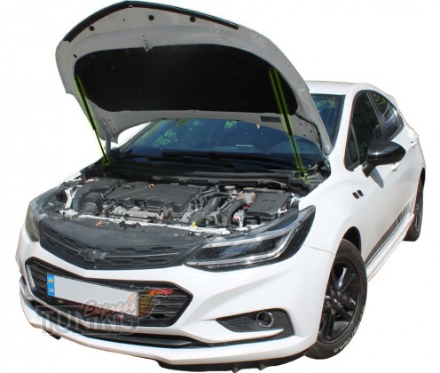 Газовый амортизатор капота Chevrolet Cruze 2 фото
