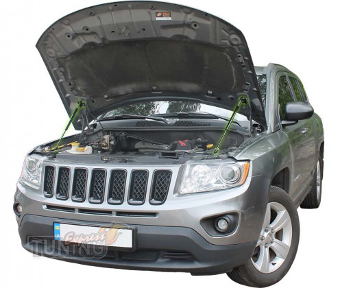 Газовый упор капота Jeep Compass 1 оригинал на штатные