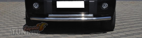 Двойная дуга переднего бампера Volkswagen Sharan 2