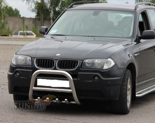 Кенгурятник Bmw X3 E83 защита бампера