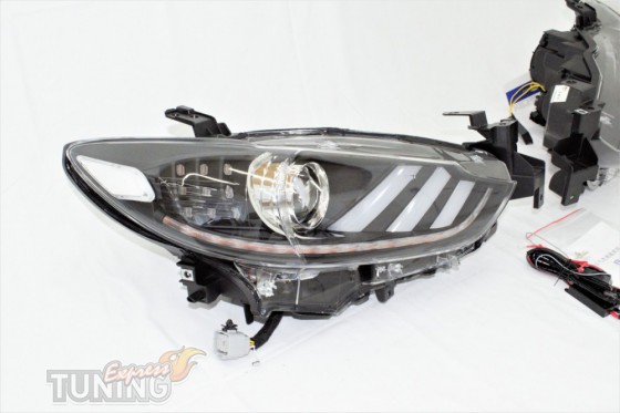 Передняя оптика Mazda 6 GJ