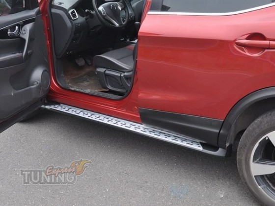 Пороги для Nissan Qashqai 2 фото
