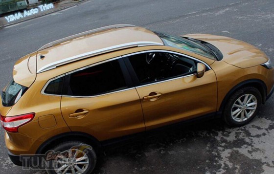 Рейлинги Nissan Qashqai 2 фото оригинал