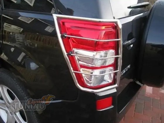 Хром накладки на задние фонари Suzuki Grand Vitara 
