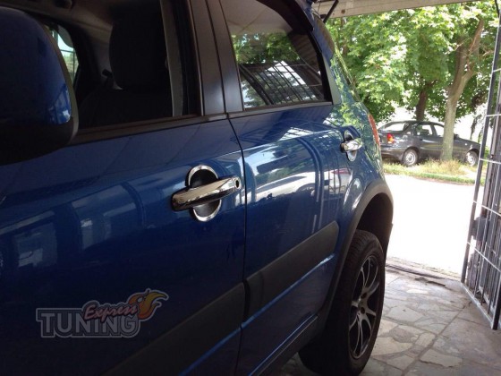 Хромированные накладки на ручки дверей Suzuki SX4 2 2013