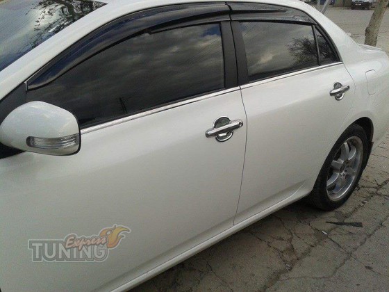 Купить хромированные накладки под дверные ручки Corolla 10 E150