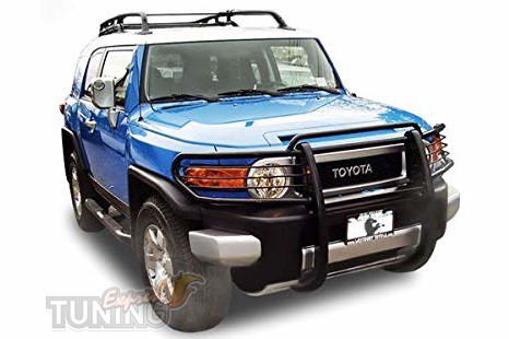 Силовая защита на передний бампер Toyota FJ Cruiser