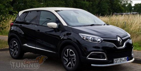 Дуга на передний бампер Renault Captur