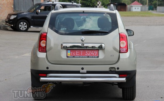Дуга на задний бампер Renault Duster 2 с 2018- года