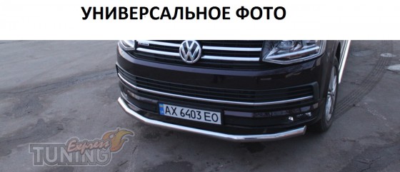 Одинарная дуга переднего бампера Рено Логан 2