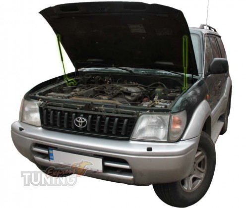 Газовый амортизатор капота Toyota prado 90 оригинал фото