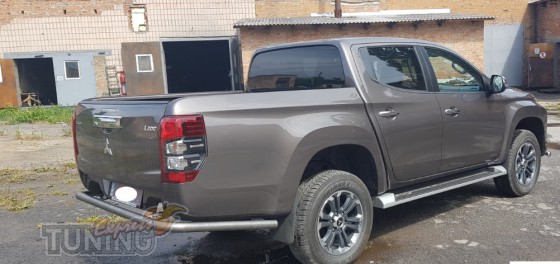 Одинарная труба на задний бампер Mitsubishi L200 с 2019- года