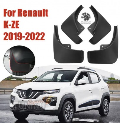 Фирменные брызговики на Renault City K-ZE