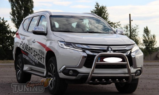 Кенгурятник на Mitsubishi Pajero Sport 3 с 2015- года
