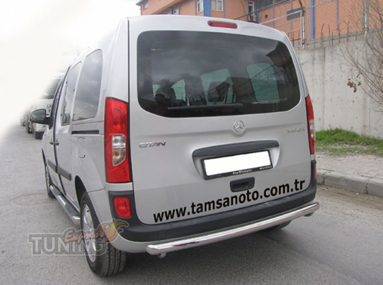 Дуга заднего бампера Mercedes Citan 2012-2023 нержавеющая сталь