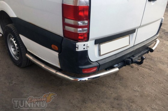Защитные уголки заднего бампра Mercedes Sprinter W907