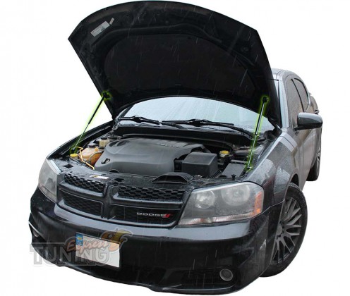 Газовые упоры капота Dodge Avenger 